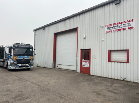 Dépôt dépannage VL et PL à Ambérieu-en-Bugey